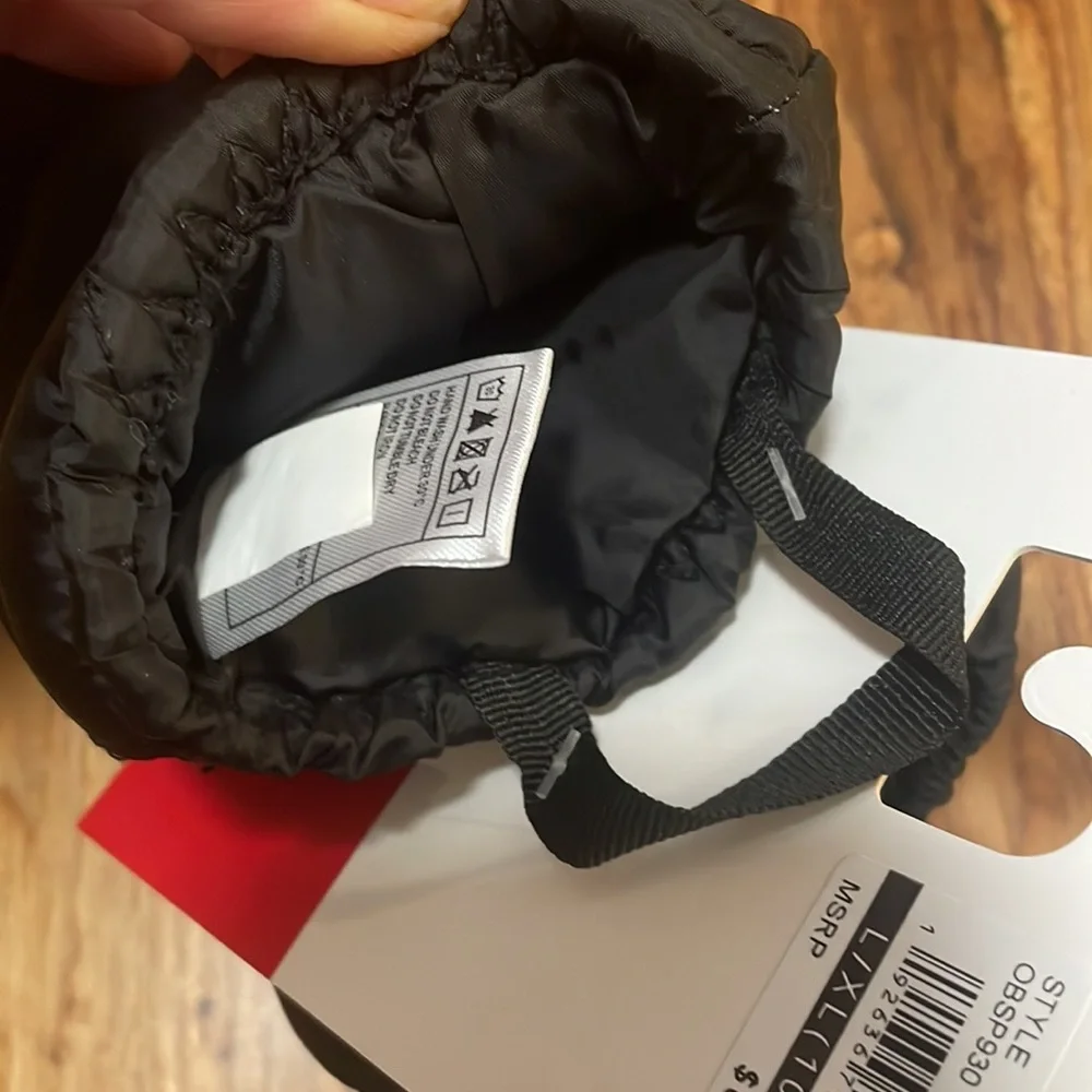 Spyder Black Puffer Mittens